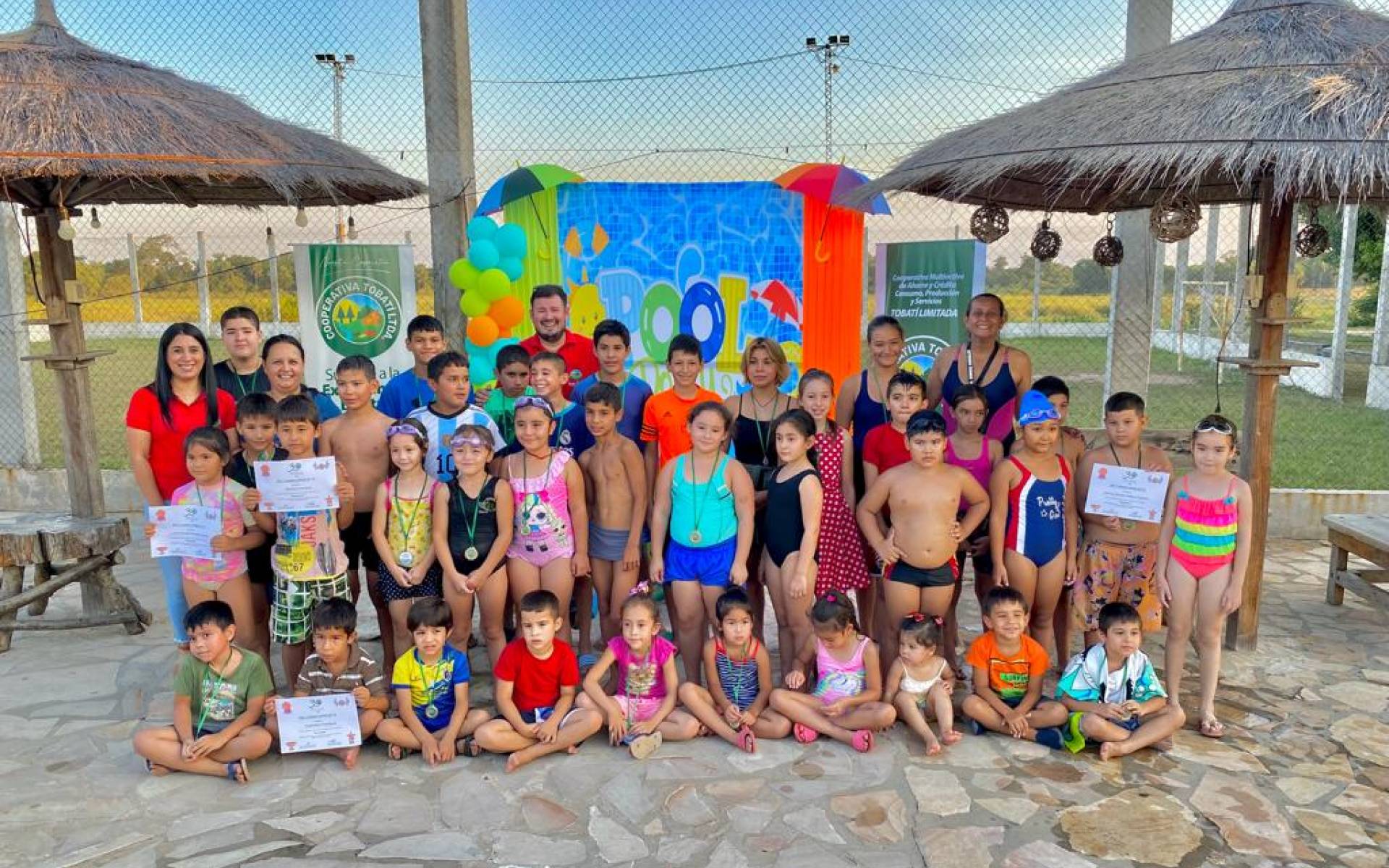 Cierre del Curso de Natación para hijos de socios